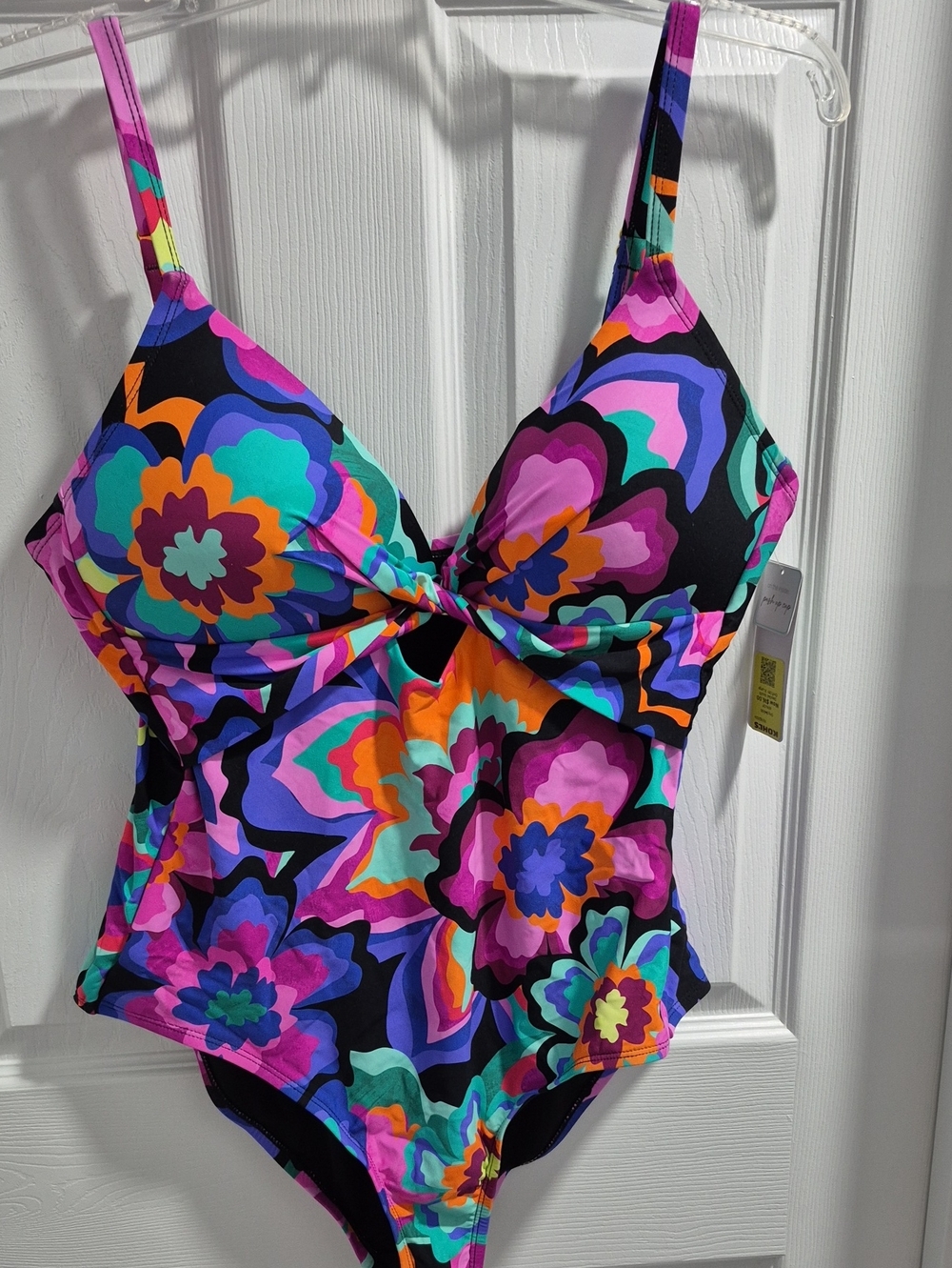 Vibrant Floral One-Piece Swimsuit